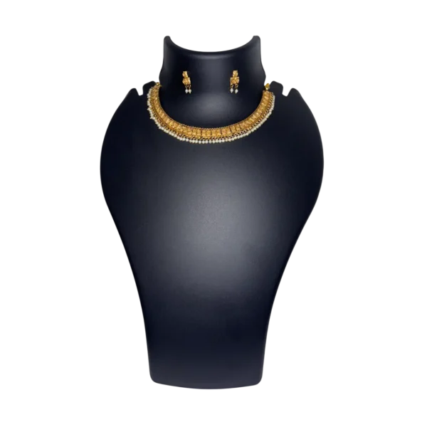 Zyroka Royal Heritage Gold-Plated Necklace Set