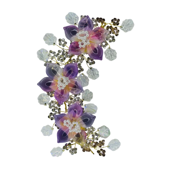 Zyroka Luxe Floral Hair Vine