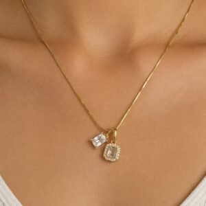Anti tarnish simple chain.